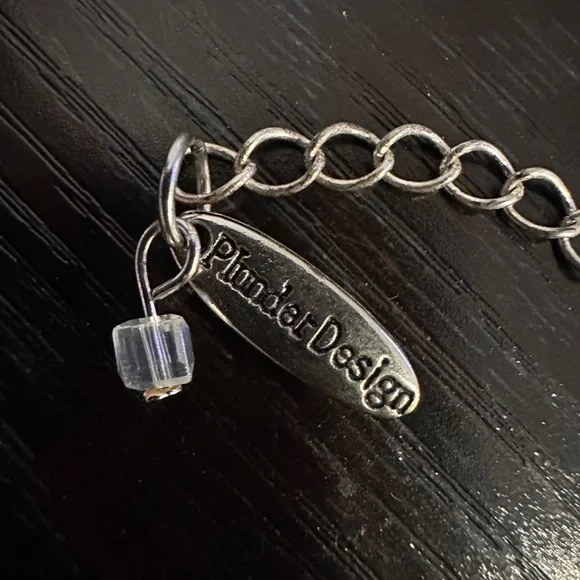 Crystal & Silver statement necklace - Picture 7 of 13